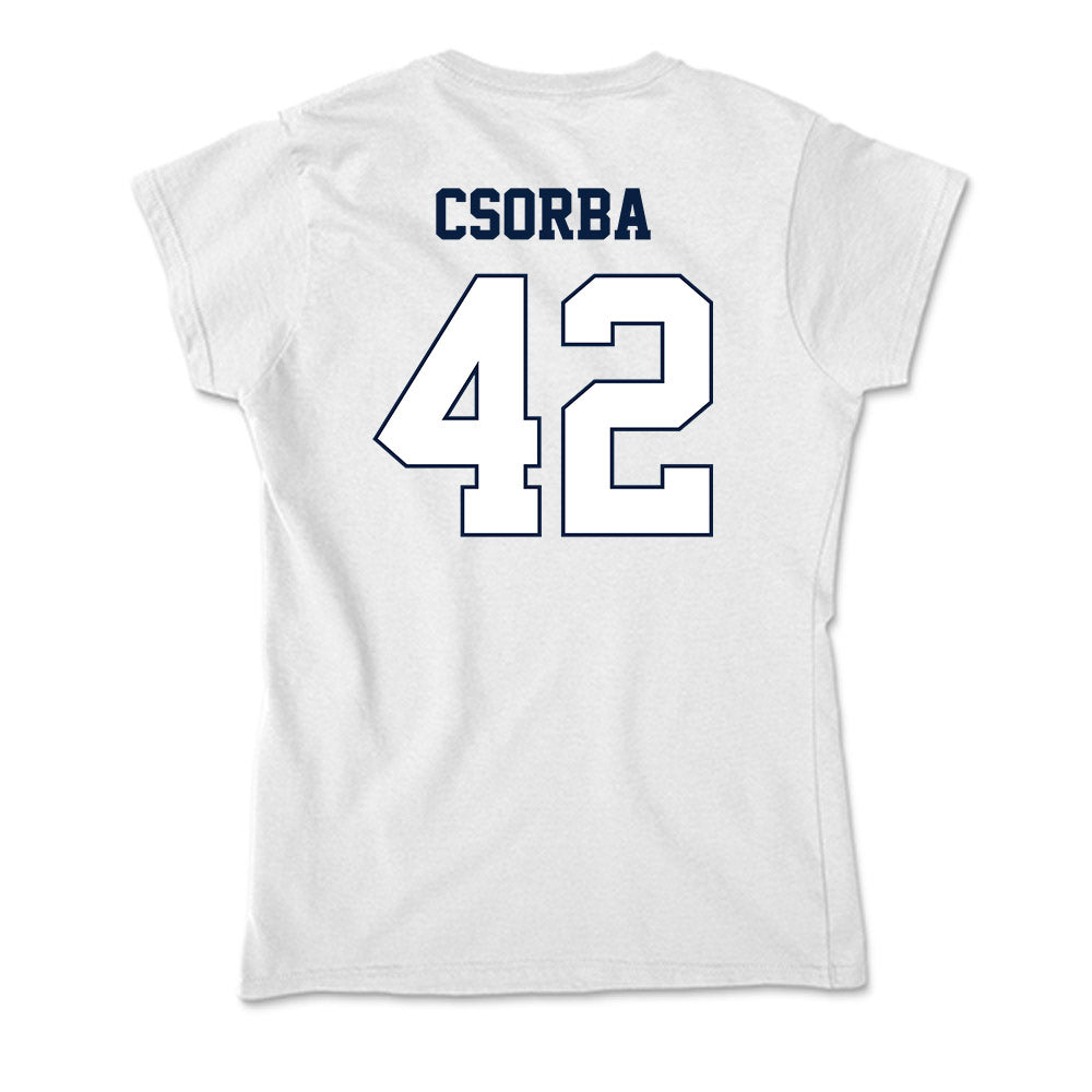 Monmouth - NCAA Men's Lacrosse : James Csorba - Soft Style Women’s T-Shirt-1