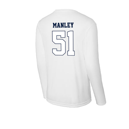Monmouth - NCAA Men's Lacrosse : Tommy Manley - Activewear Long Sleeve T-Shirt-1