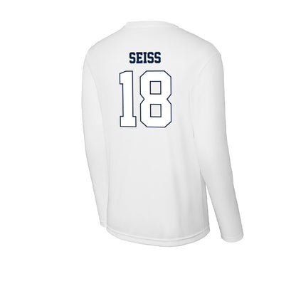 Monmouth - NCAA Football : Brad Seiss - Activewear Long Sleeve T-Shirt-1
