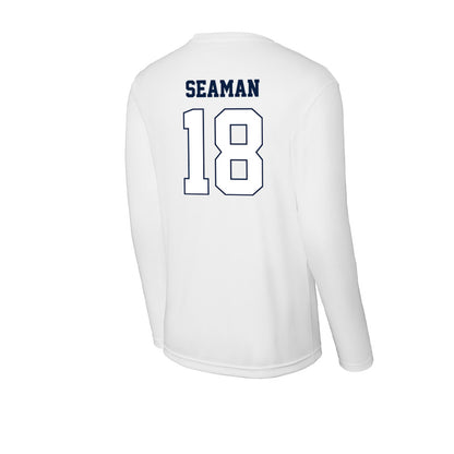 Monmouth - NCAA Men's Lacrosse : Gavin Seaman - Activewear Long Sleeve T-Shirt-1