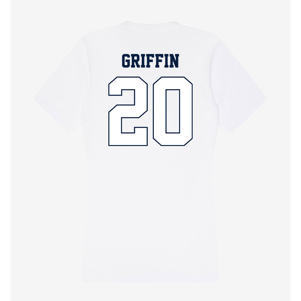 Monmouth - NCAA Men's Basketball : Zubayr Griffin - Women's V-Neck T-Shirt-1
