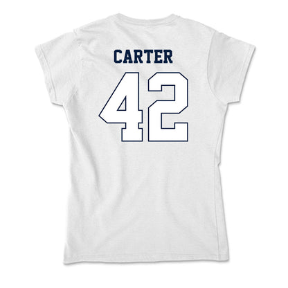 Monmouth - NCAA Football : Nolan Carter - Soft Style Women’s T-Shirt-1