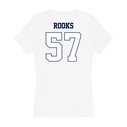 Monmouth - NCAA Football : Bryce Rooks - Women's V-Neck T-Shirt-1