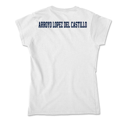 Monmouth - NCAA Men's Swimming & Diving : Izan Arroyo Lopez del Castillo - Soft Style Women’s T-Shirt-1