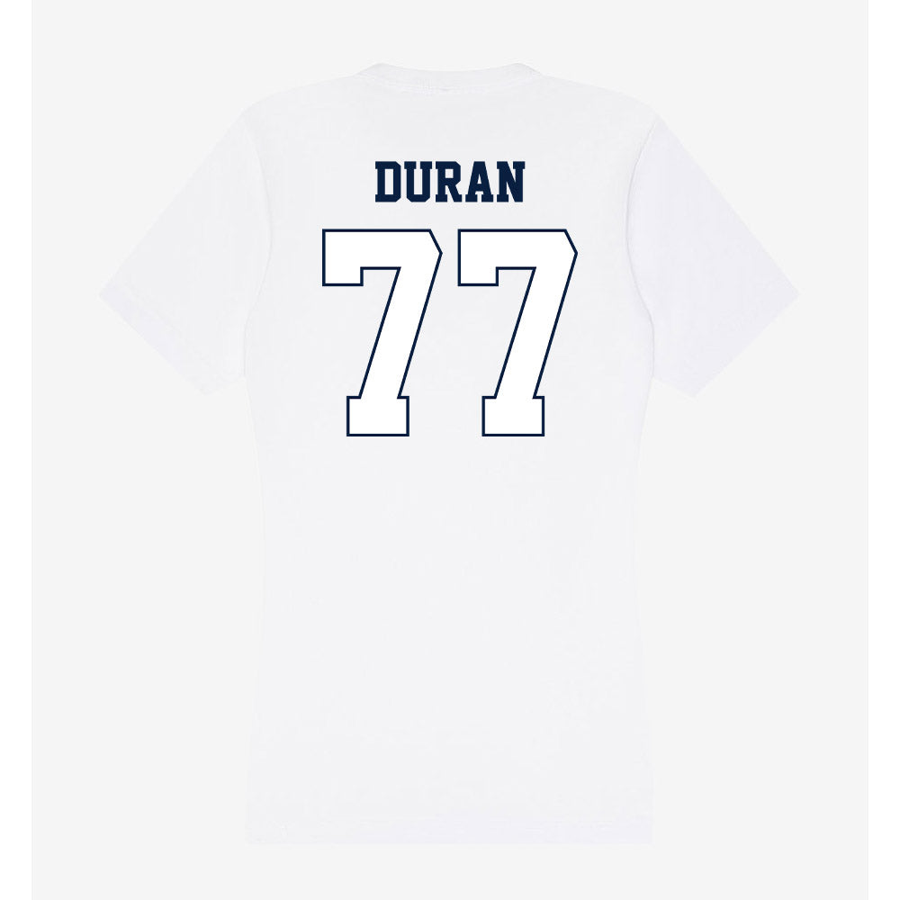Monmouth - NCAA Football : Josh Duran - Women's V-Neck T-Shirt-1