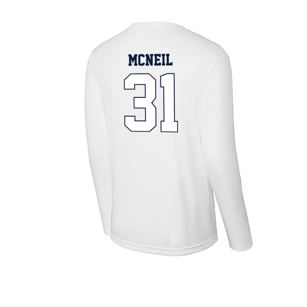Monmouth - NCAA Football : Amori McNeil - Activewear Long Sleeve T-Shirt-1