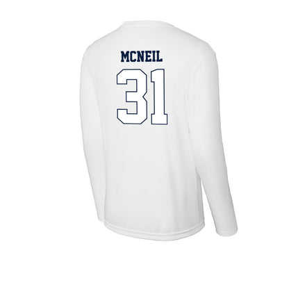 Monmouth - NCAA Football : Amori McNeil - Activewear Long Sleeve T-Shirt-1