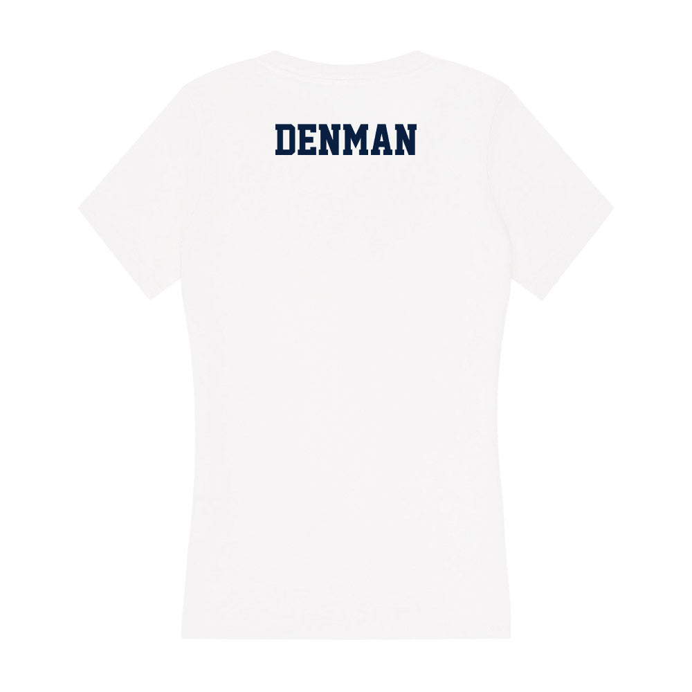  - NCAA Women's Track & Field : Claire Denman - Women's V-Neck T-Shirt-1