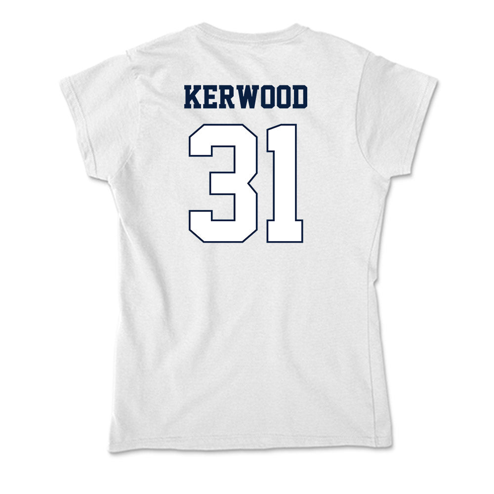 Monmouth - NCAA Softball : Billie Kerwood - Soft Style Women’s T-Shirt-1
