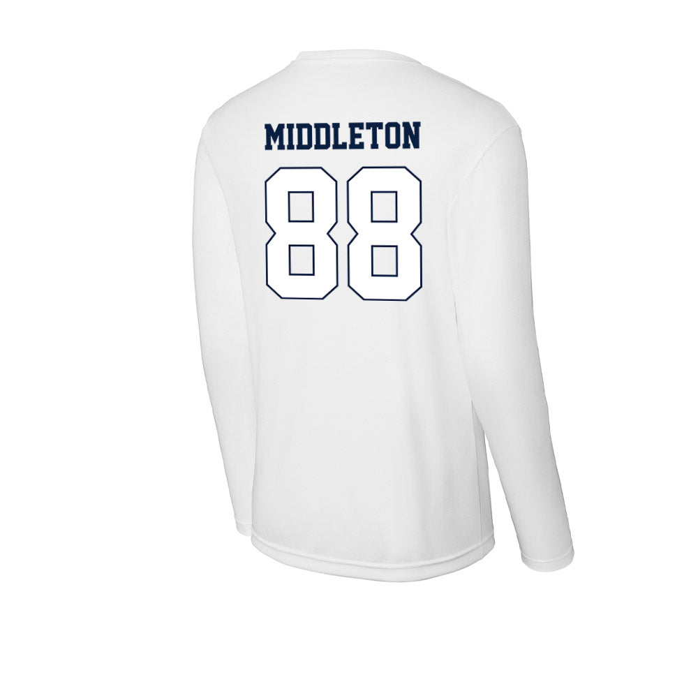 Monmouth - NCAA Football : Marcus Middleton - Activewear Long Sleeve T-Shirt