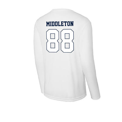 Monmouth - NCAA Football : Marcus Middleton - Activewear Long Sleeve T-Shirt