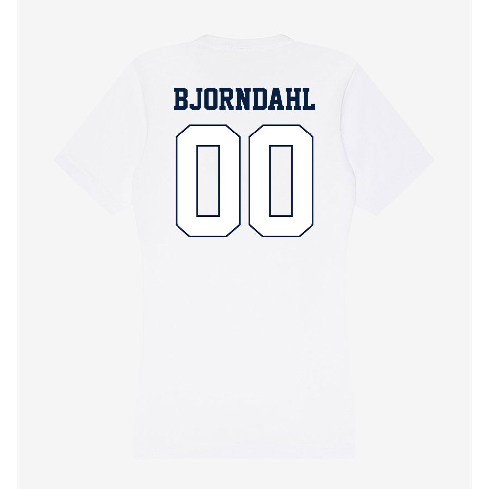 Monmouth - NCAA Women's Soccer : Ava Bjorndahl - Women's V-Neck T-Shirt-1