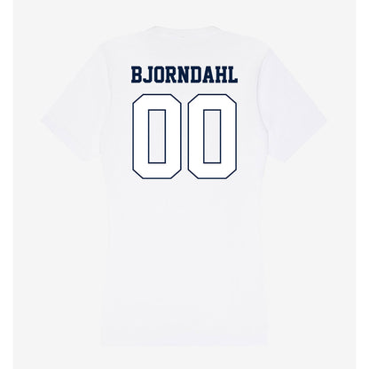 Monmouth - NCAA Women's Soccer : Ava Bjorndahl - Women's V-Neck T-Shirt-1