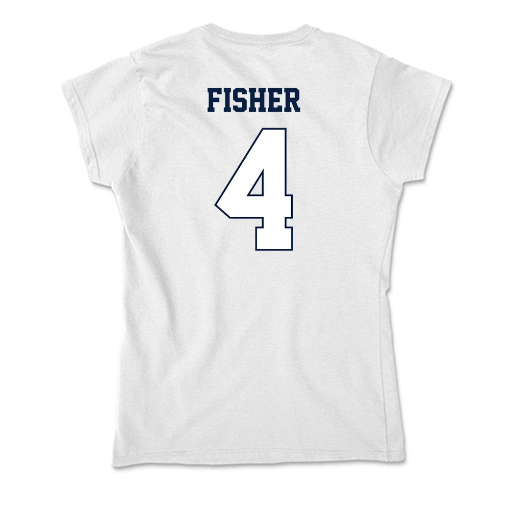 Monmouth - NCAA Men's Lacrosse : Ethan Fisher - Soft Style Women’s T-Shirt-1