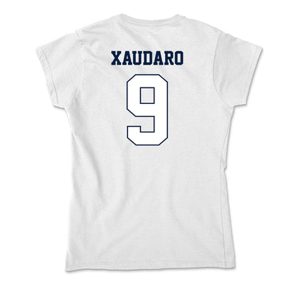 Monmouth - NCAA Women's Basketball : Claudia Xaudaro - Soft Style Women’s T-Shirt-1