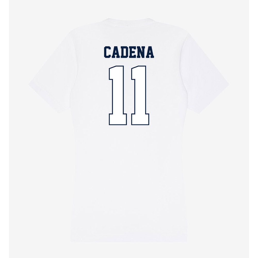Monmouth - NCAA Softball : Jayla Cadena - Women's V-Neck T-Shirt-1