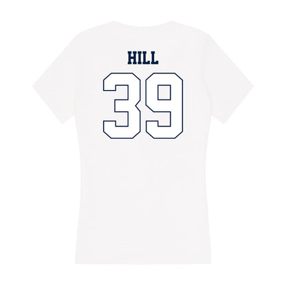 Monmouth - NCAA Football : Destin Hill - Women's V-Neck T-Shirt-1