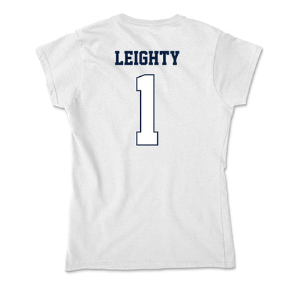 Monmouth - NCAA Softball : Bronwynn Leighty - Soft Style Women’s T-Shirt-1