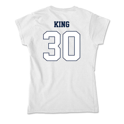 Monmouth - NCAA Men's Soccer : Jason King - Soft Style Women’s T-Shirt-1