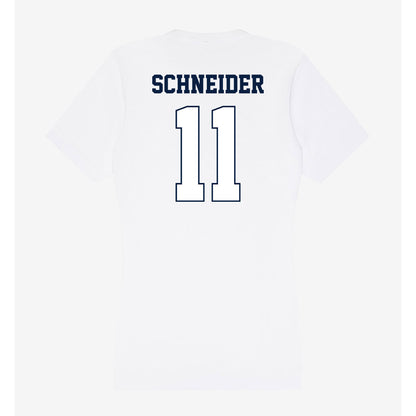 Monmouth - NCAA Men's Lacrosse : Matt Schneider - Women's V-Neck T-Shirt-1