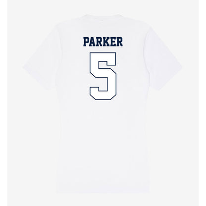 Monmouth - NCAA Men's Lacrosse : Landon Parker - Women's V-Neck T-Shirt-1