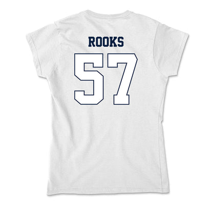 Monmouth - NCAA Football : Bryce Rooks - Soft Style Women’s T-Shirt-1