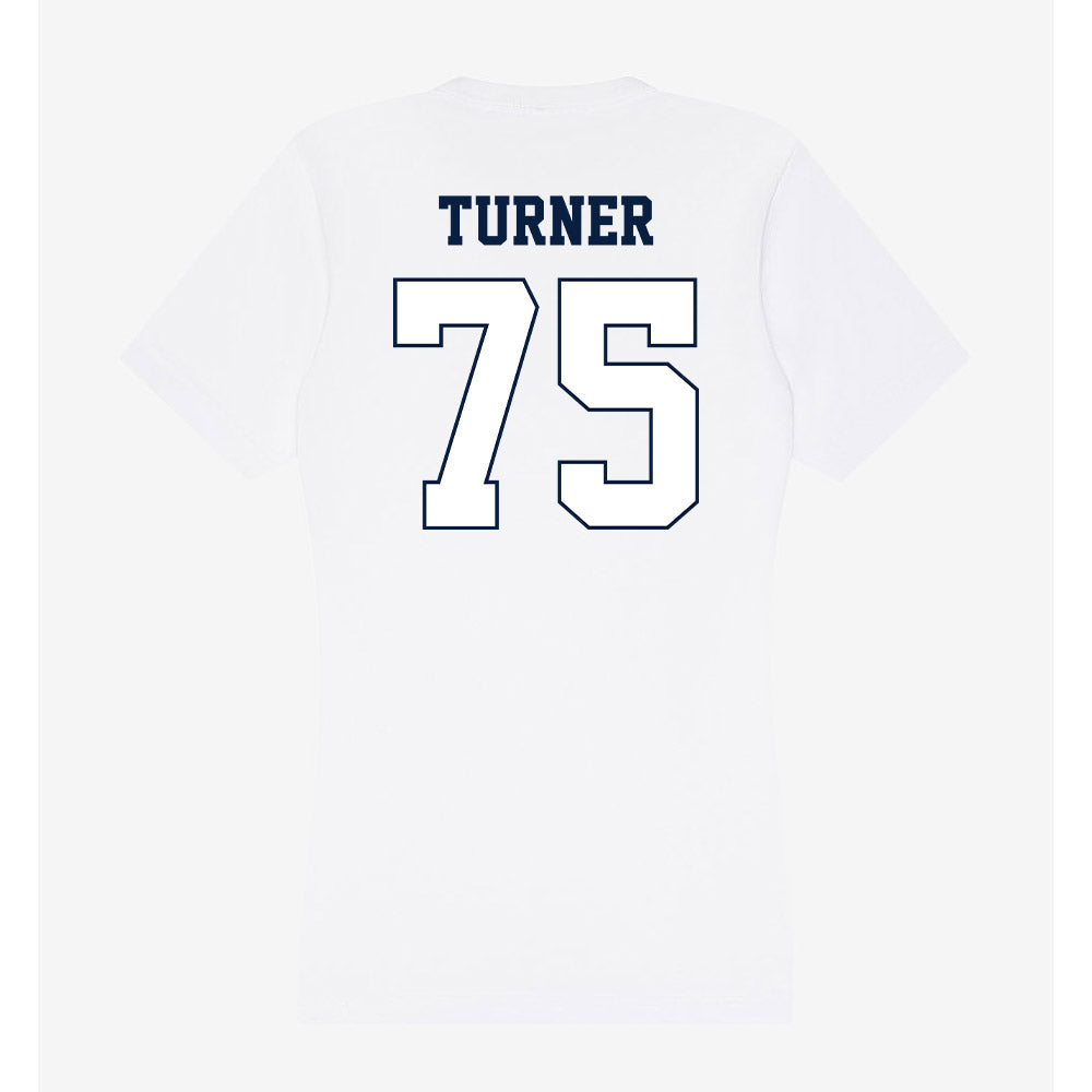 Monmouth - NCAA Football : Bleek Turner - Women's V-Neck T-Shirt-1