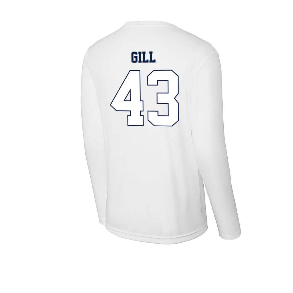 Monmouth - NCAA Men's Lacrosse : Arjun Gill - Activewear Long Sleeve T-Shirt-1