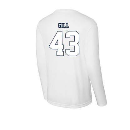 Monmouth - NCAA Men's Lacrosse : Arjun Gill - Activewear Long Sleeve T-Shirt-1