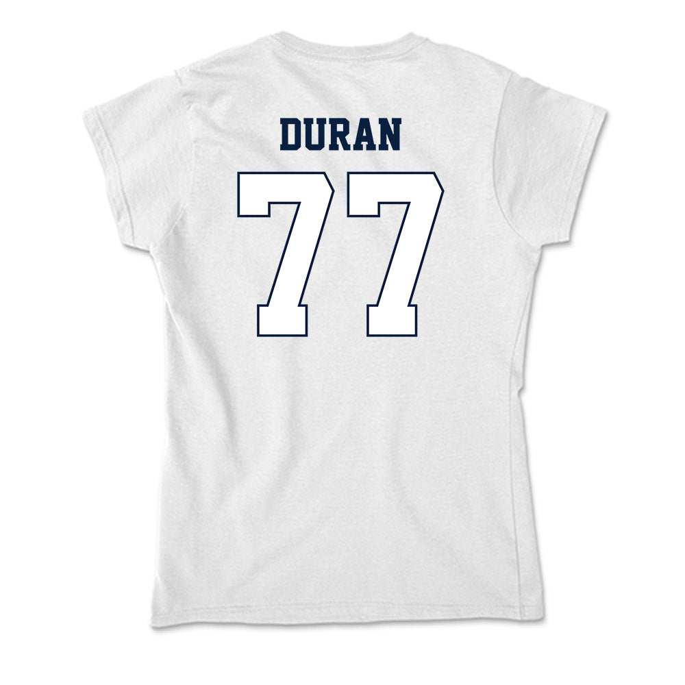 Monmouth - NCAA Football : Josh Duran - Soft Style Women’s T-Shirt-1