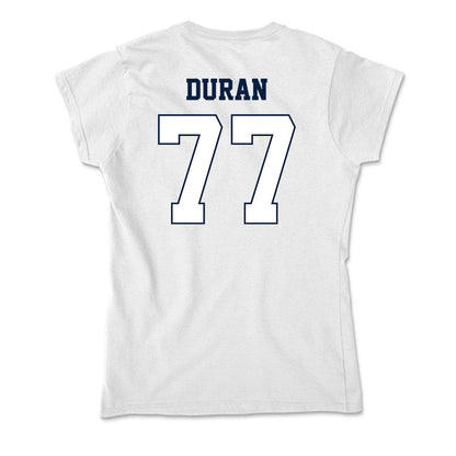 Monmouth - NCAA Football : Josh Duran - Soft Style Women’s T-Shirt-1