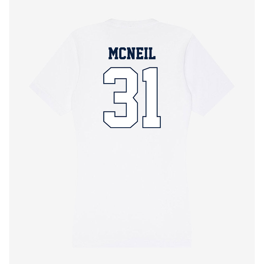 Monmouth - NCAA Football : Amori McNeil - Women's V-Neck T-Shirt-1