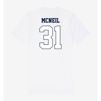 Monmouth - NCAA Football : Amori McNeil - Women's V-Neck T-Shirt-1
