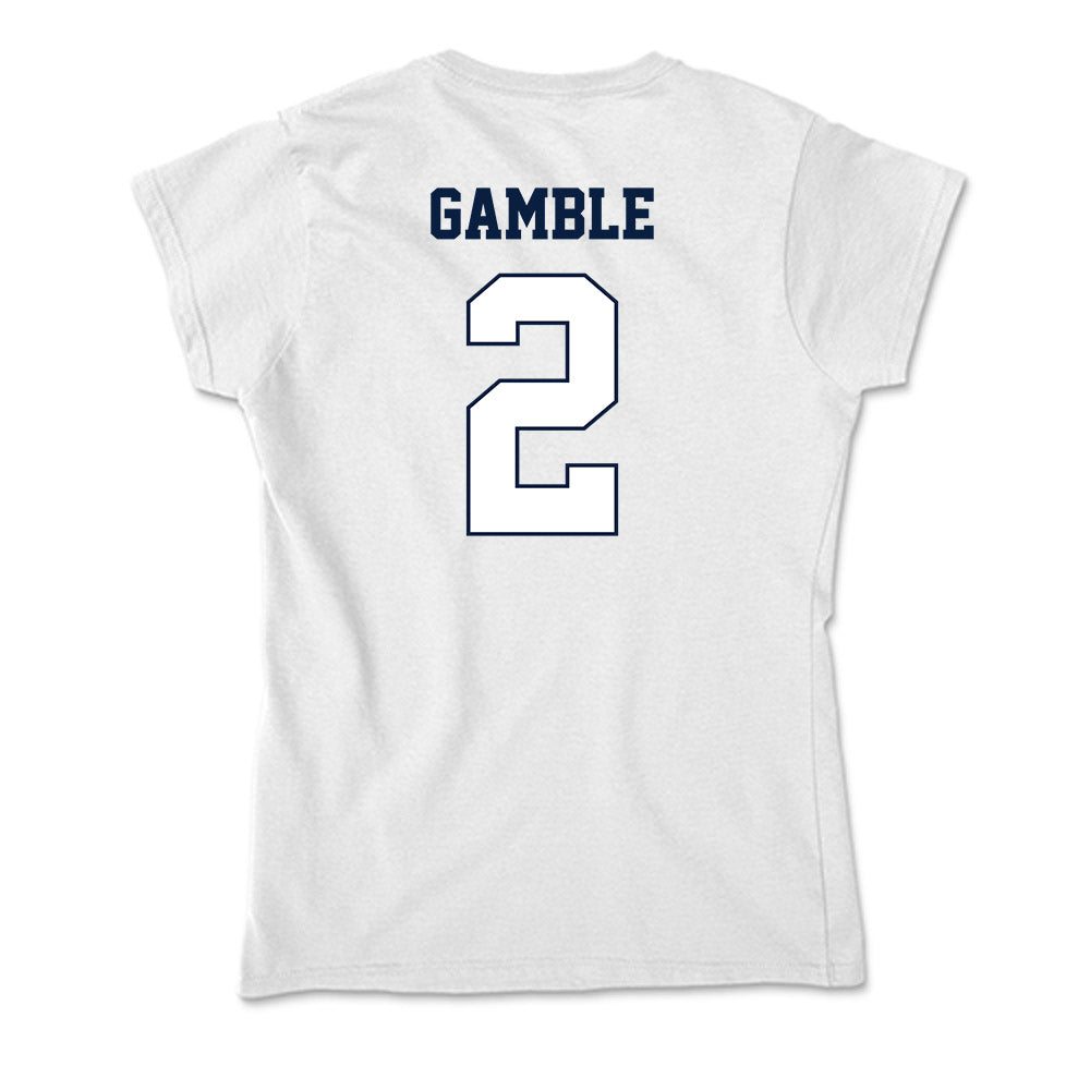 Monmouth - NCAA Women's Basketball : Gissel Gamble - Soft Style Women’s T-Shirt-1