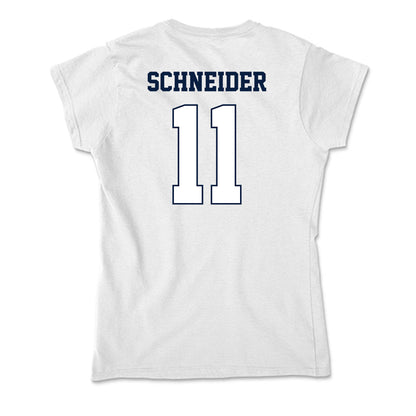 Monmouth - NCAA Men's Lacrosse : Matt Schneider - Soft Style Women’s T-Shirt-1