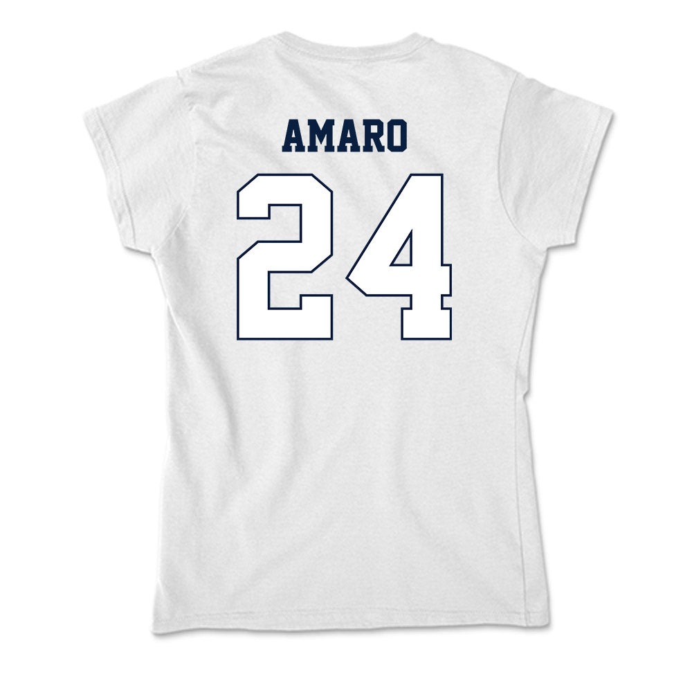Monmouth - NCAA Women's Basketball : Maria Madalena Amaro - Soft Style Women’s T-Shirt-1