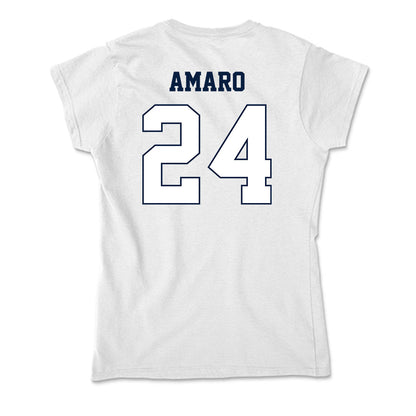 Monmouth - NCAA Women's Basketball : Maria Madalena Amaro - Soft Style Women’s T-Shirt-1
