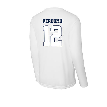 Monmouth - NCAA Women's Soccer : Evangeline Perdomo - Activewear Long Sleeve T-Shirt-1