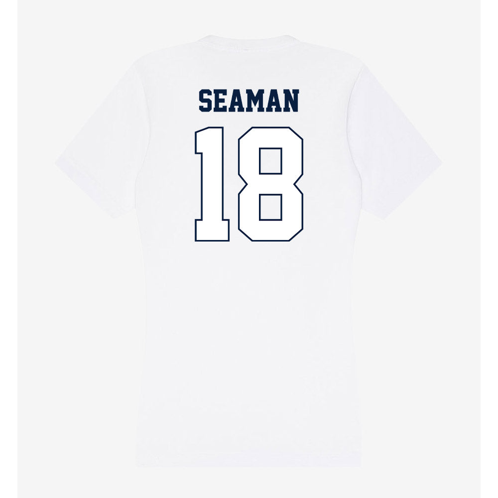 Monmouth - NCAA Men's Lacrosse : Gavin Seaman - Women's V-Neck T-Shirt-1