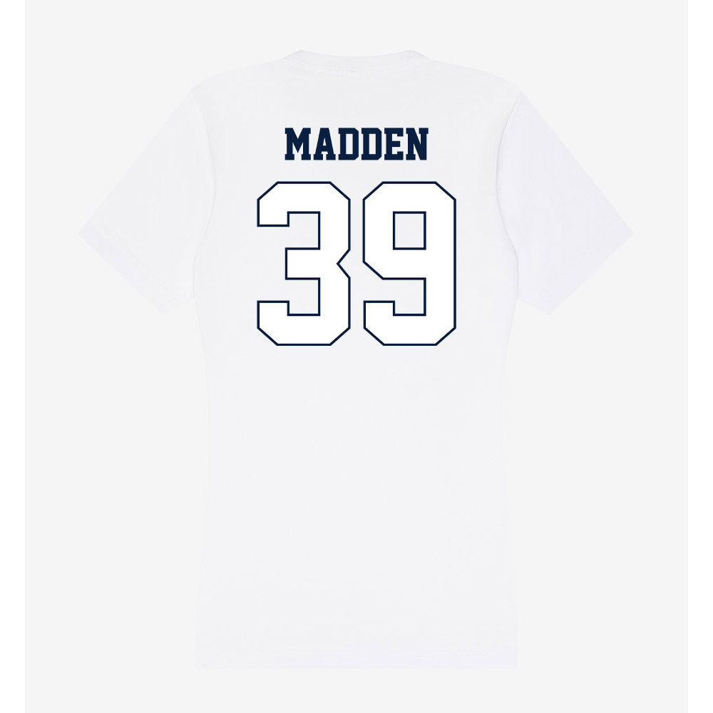 Monmouth - NCAA Men's Lacrosse : William Madden - Women's V-Neck T-Shirt-1