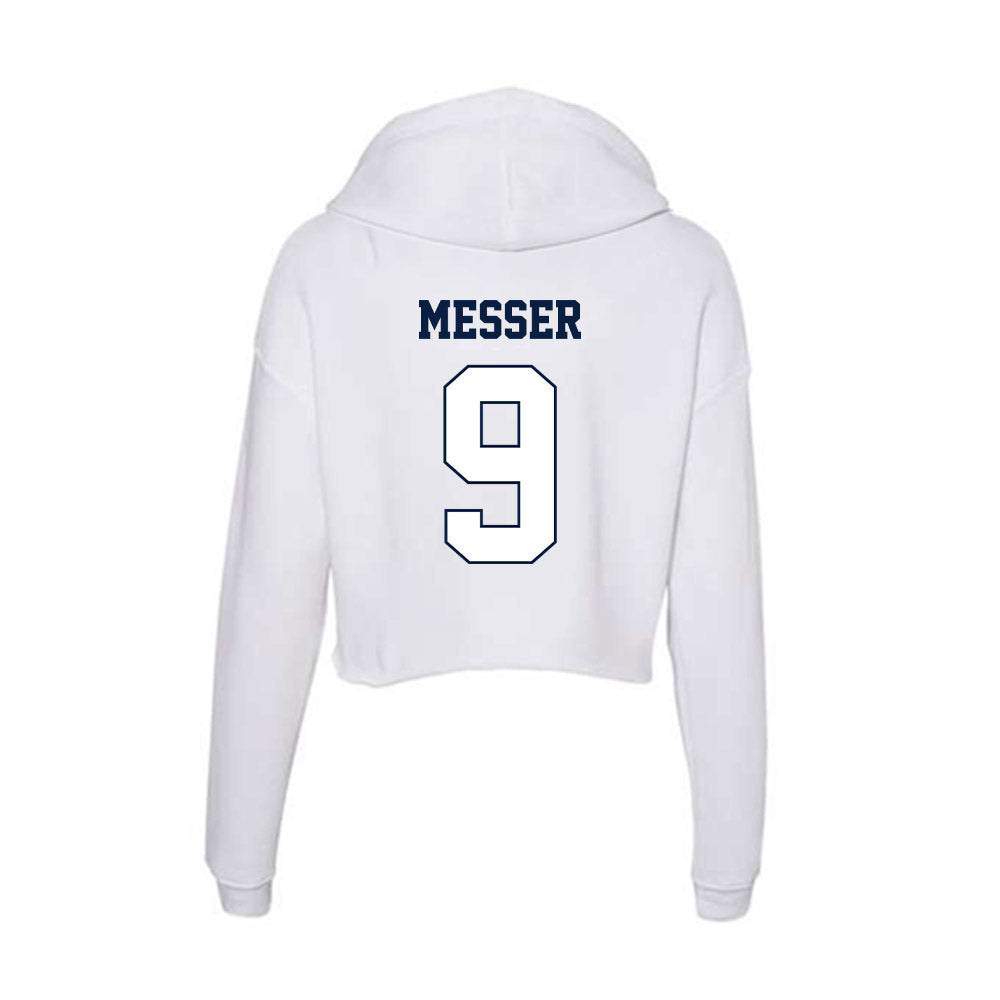 Monmouth - NCAA Women's Soccer : Chloe Messer - Women's Crop Fleece Hoodie-1