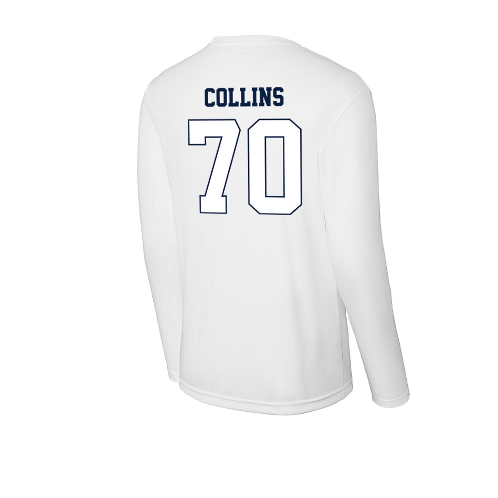 Monmouth - NCAA Football : Reed Collins - Activewear Long Sleeve T-Shirt-1