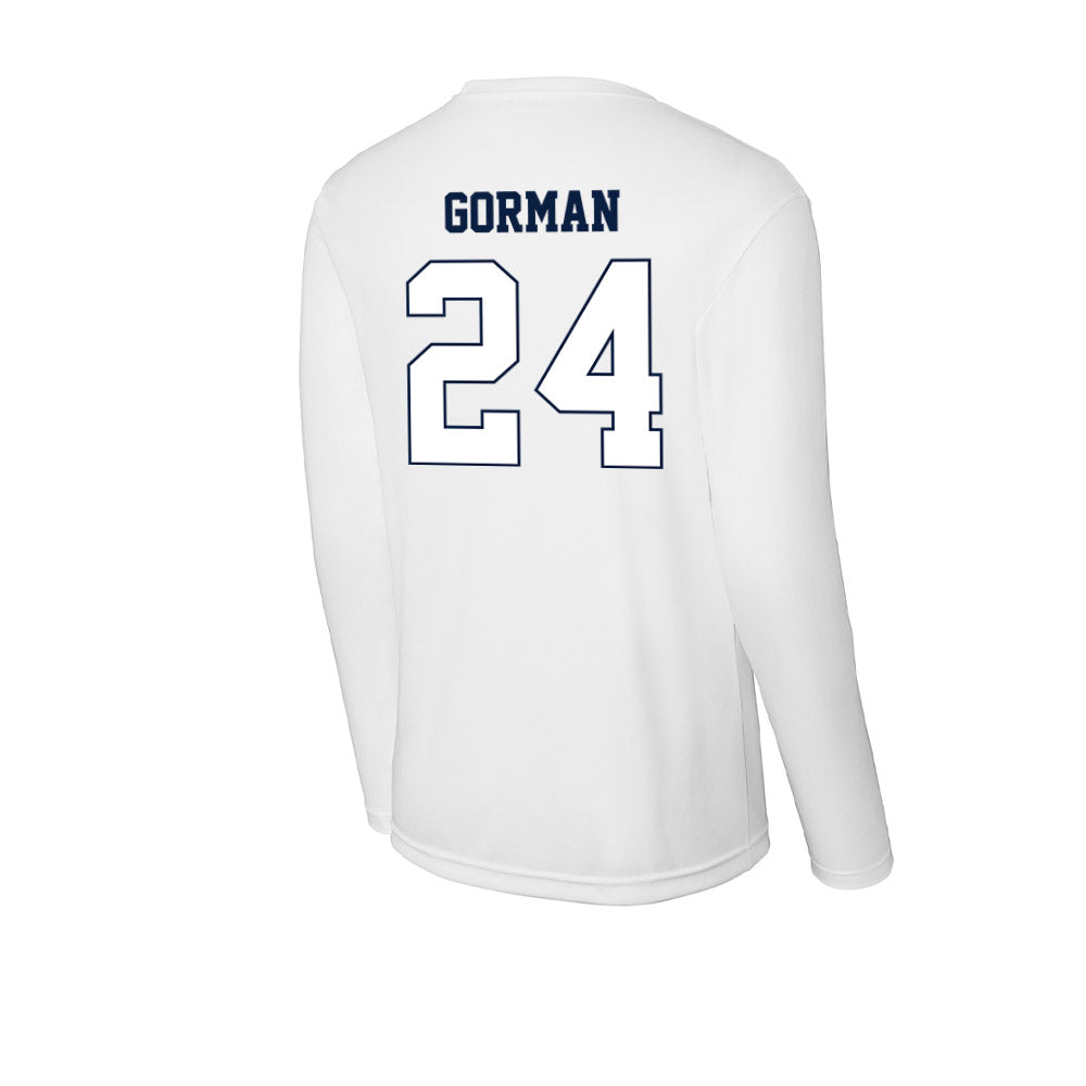 Monmouth - NCAA Men's Lacrosse : Connor Gorman - Activewear Long Sleeve T-Shirt-1