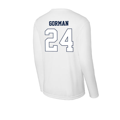 Monmouth - NCAA Men's Lacrosse : Connor Gorman - Activewear Long Sleeve T-Shirt-1