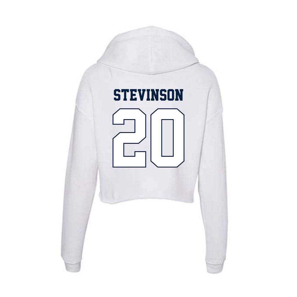 Monmouth - NCAA Softball : Ella Stevinson - Women's Crop Fleece Hoodie-1