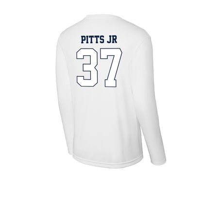 Monmouth - NCAA Football : Korry Pitts Jr - Activewear Long Sleeve T-Shirt-1