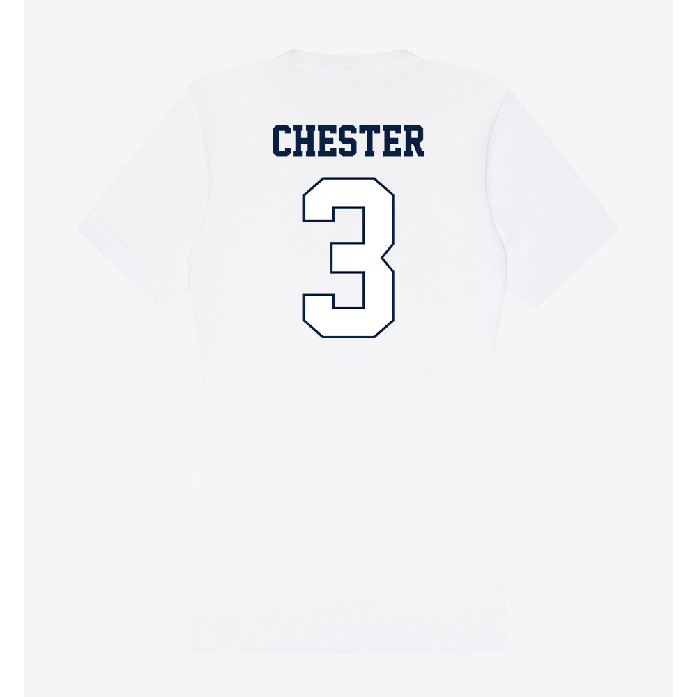 Monmouth - NCAA Men's Lacrosse : Hayden Chester - Women's V-Neck T-Shirt-1