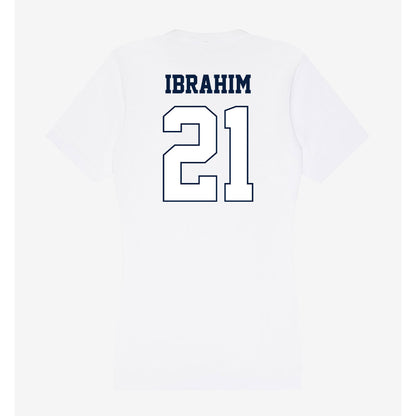 Monmouth - NCAA Football : Omar Ibrahim - Women's V-Neck T-Shirt-1