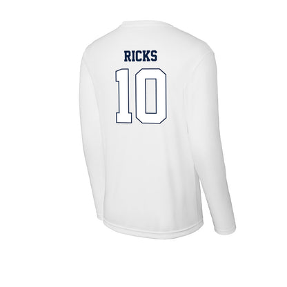 Monmouth - NCAA Women's Field Hockey : Elisabeth Ricks - Activewear Long Sleeve T-Shirt-1