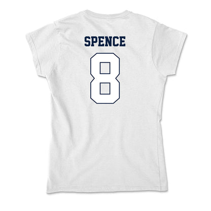 Monmouth - NCAA Men's Basketball : Jakari Spence - Soft Style Women’s T-Shirt-1